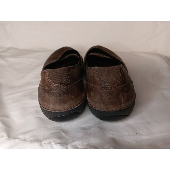 Merrell BRIO Mary Jane Women's 6.5 Brown Leather Slip On Comfort Shoes Ortholite - Picture 4 of 8